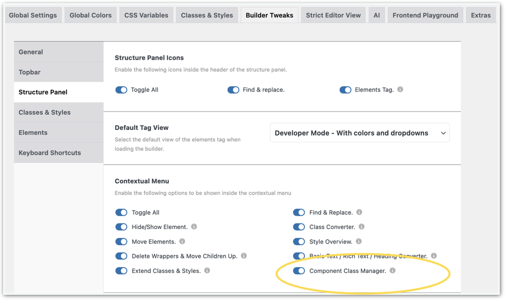 component manager