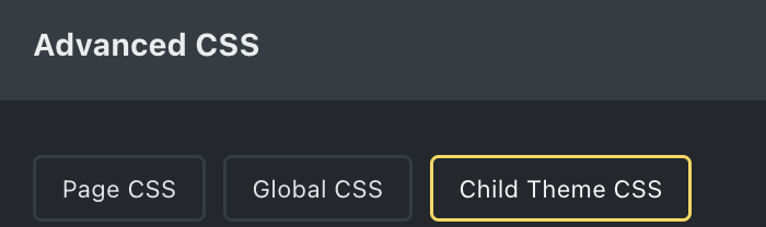 Child Theme