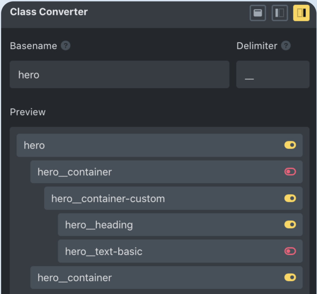 Class Converter