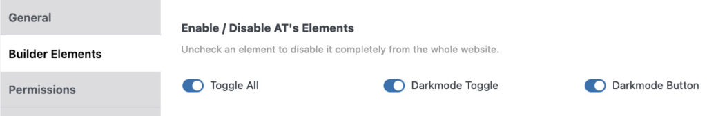 Darkmode enabled/or not