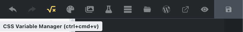 Icon Variable Manager