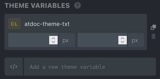 Theme variable Clamp function